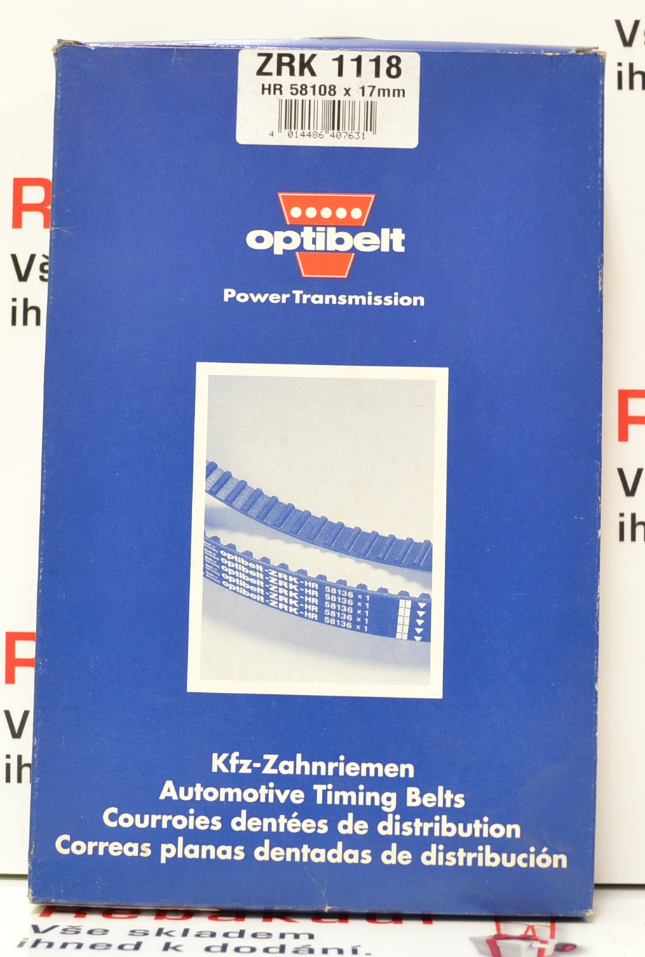 Rozvodový řemen CITROEN - PEUGEOT - 1.4