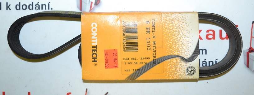 Drážkový řemen AUDI CITROEN PEUGEOT SEAT ŠKODA VW