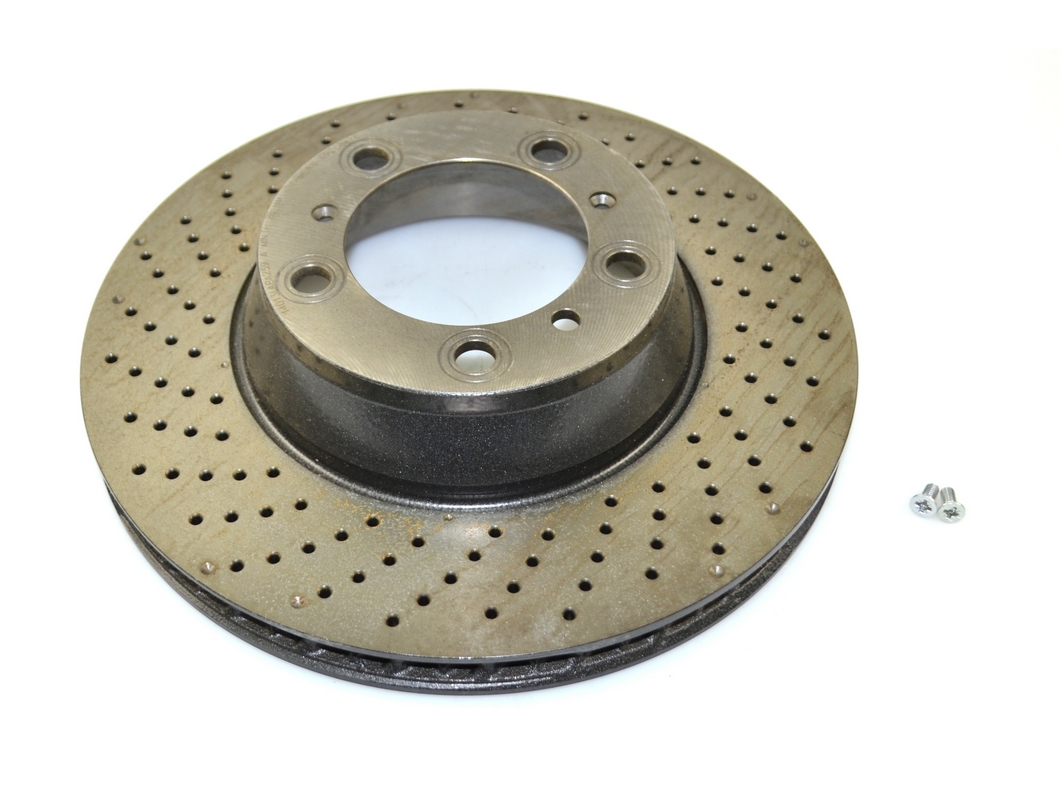 Levý zadní brzdový kotouč PORSCHE 911 991 996 997 - 330 mm - BREMBO