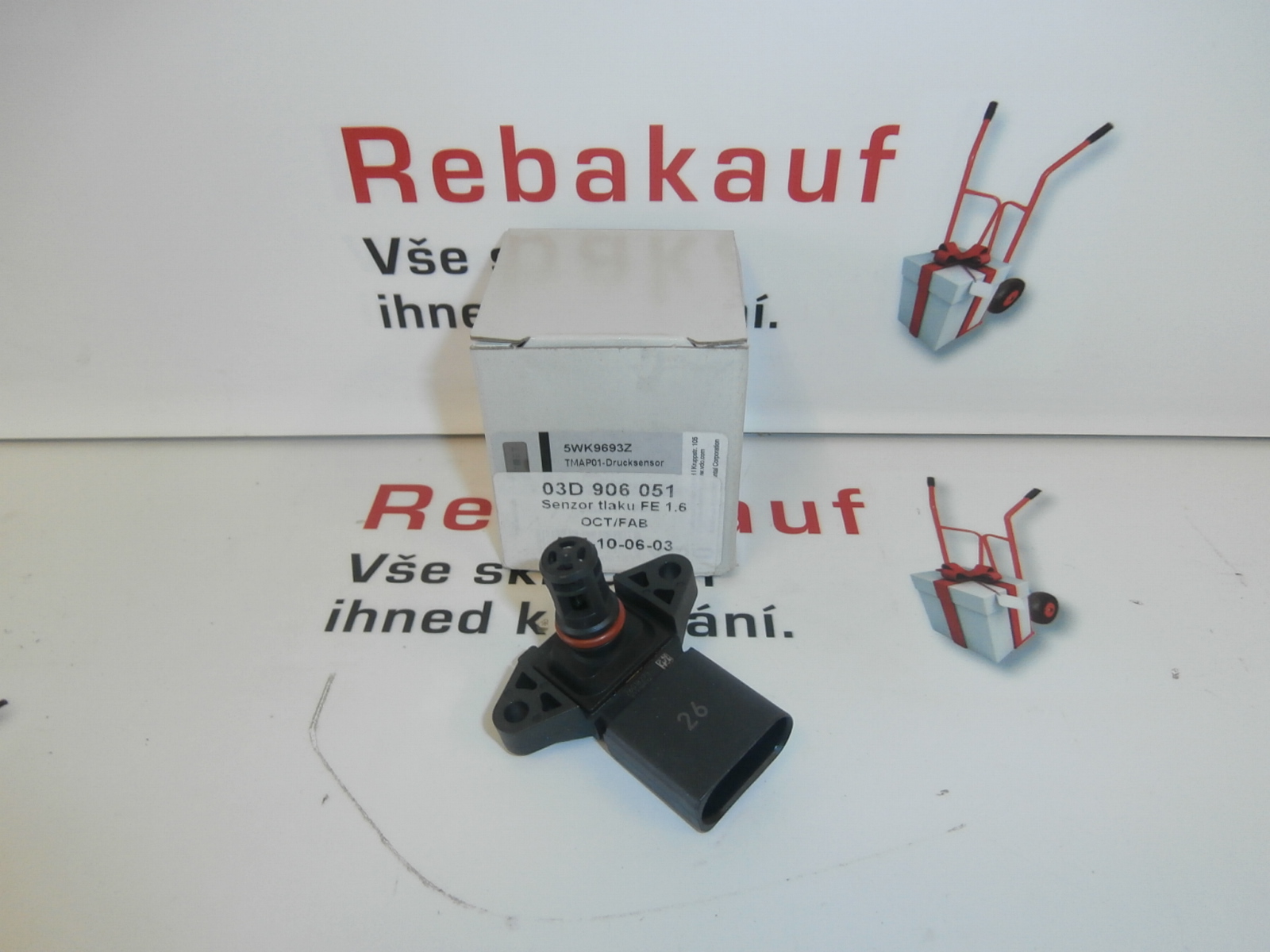 Sensor tlaku sac. potr. AUDI - SEAT - ŠKODA - VW