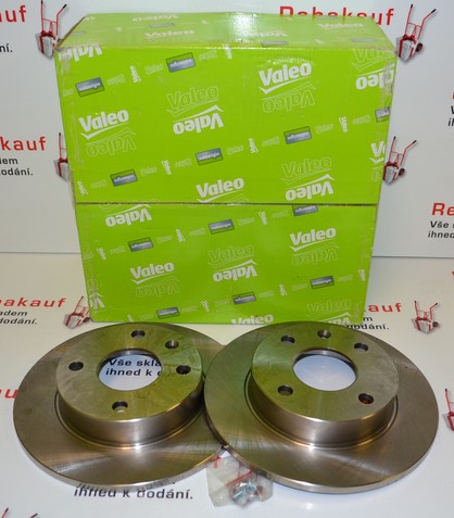 Přední brzdové kotouče FORD ESCORT V FIESTA III ORION III - 239,4 mm