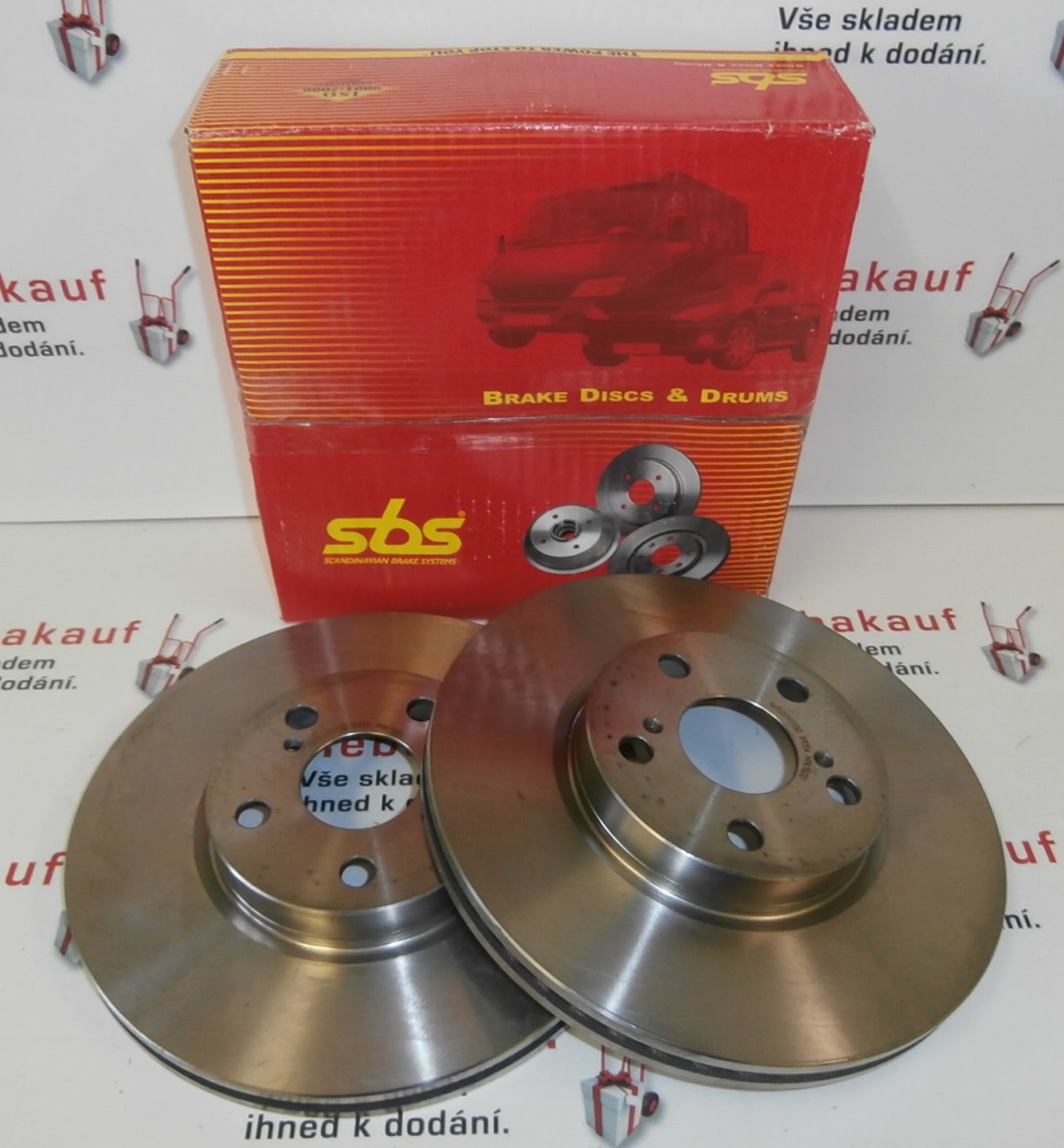 Přední brzdové kotouče SUBARU - TOYOTA URBAN CRUISER , VERSO S 275 mm