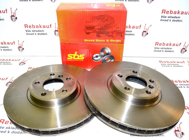 Přední brzdové kotouče BMW X5 E53 4.4 4.6 4.8 2002-2006 - 356 mm