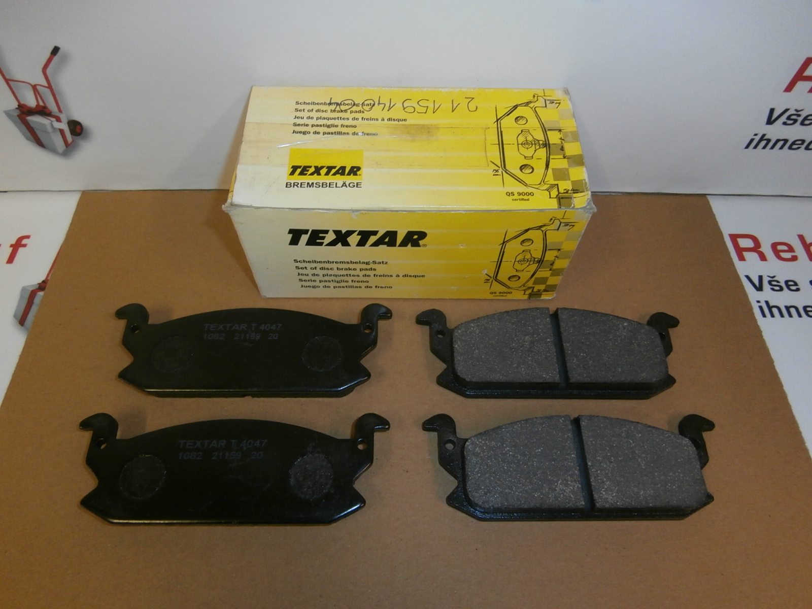 Přední brzdové destičky DAIHATSU CHARADE II - 1.0 D TD Turbo 1983-1987