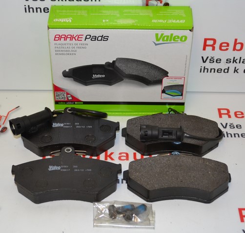 Přední brzdové destičky AUDI 80 B4 , 100 C3 , 200 , QUATTRO