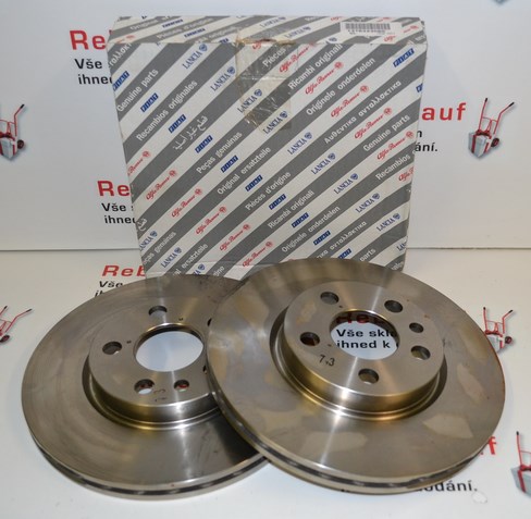 Přední brzdové kotouče CITROEN - FIAT - PEUGEOT - 257,5 mm - ORIGINÁL
