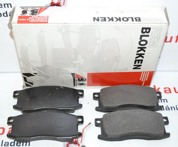 Přední brzdové destičky HONDA PRELUDE I 1978-1982 , QUINTET 1980-1984