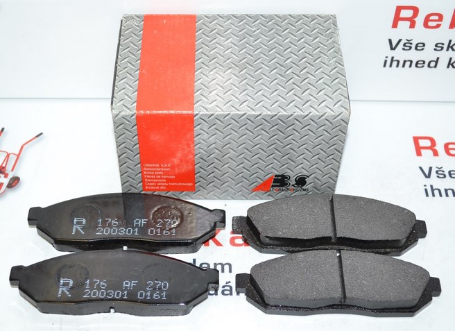 Přední brzdové destičky HONDA CIVIC I , II - SUZUKI ALTO , CARRY