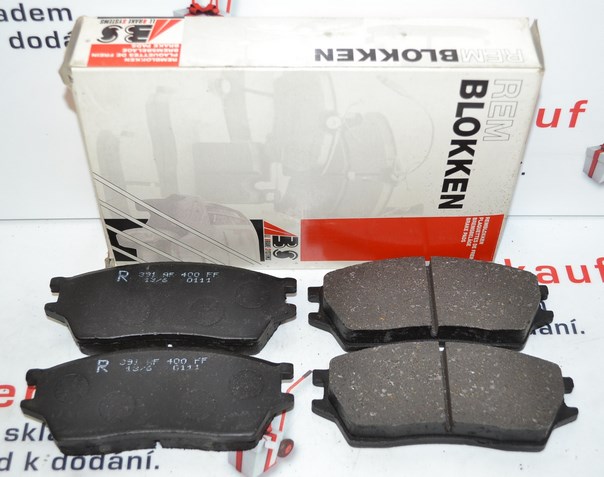 Přední brzdové destičky HONDA PRELUDE III - 2.0 i EX 16V 1986-1992