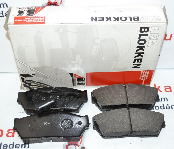 Přední brzdové destičky ROVER 200 - 213 216 1985-1989