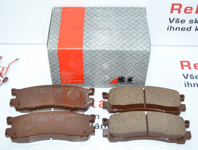 Zadní brzdové destičky MAZDA MPV I 1995-1999 , XEDOS 9 1993-2002