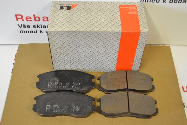 Přední brzdové destičky MITSUBISHI COLT III , LANCER III , IV , MIRAGE