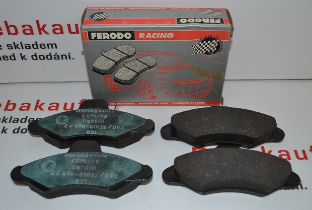 Přední brzdové destičky FORD ESCORT V , VI , VII , ORION III - FERODO
