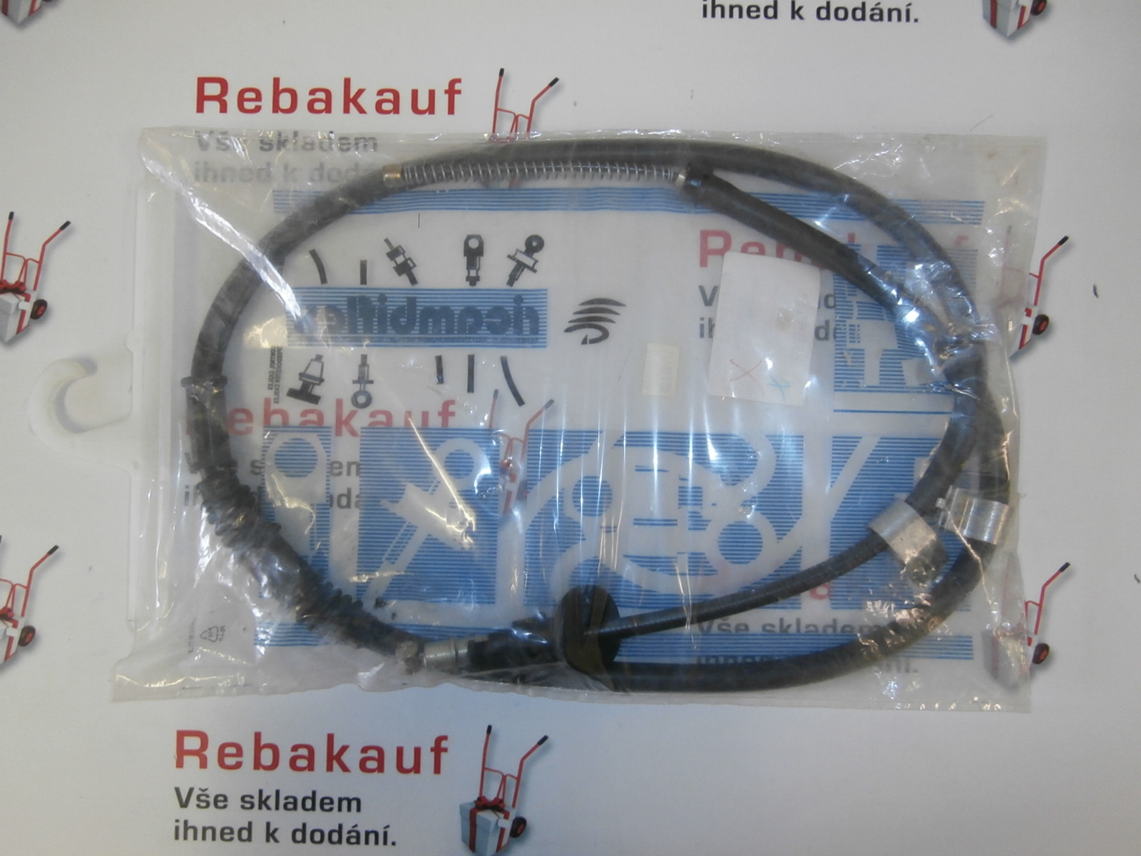 Pravé lanko ruční brzdy MITSUBISHI GALANT III