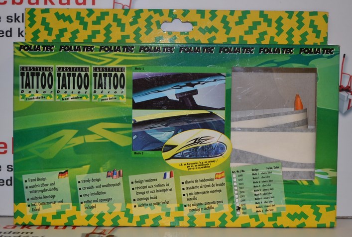 Dekor samolepka FOLIATEC TATTOO motiv 5
