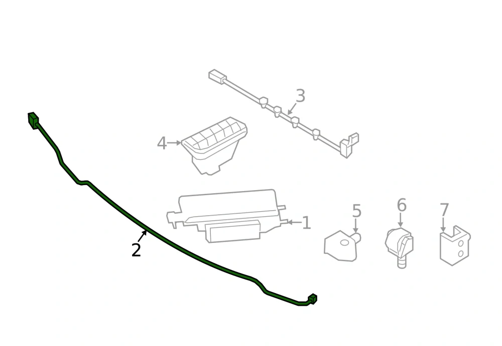Senzor ochrany chodců PTS - BMW X5 F15 F85 , X6 F16 F86 - ORIGINÁL