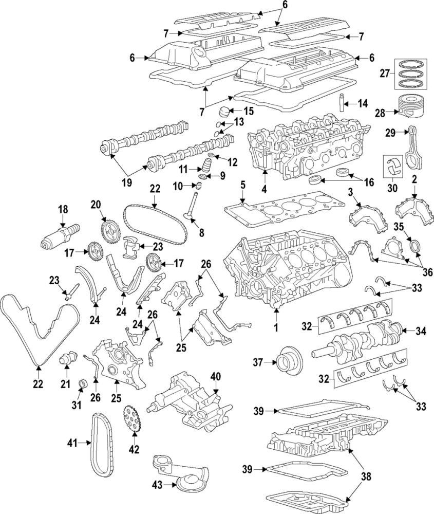 Těsnění hlavy válců motoru BMW X5 E53 - 4.6 is 2001-2003 - ORIGINÁL