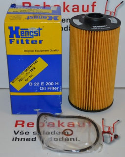 Olejový filtr BMW 5 E34 , 7 E32 E38 , 8 E31 - 3.0 , 4.0 , 5.0 - HENGST