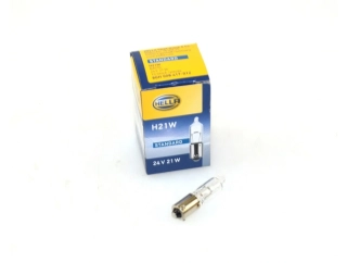 Žárovka H21W 24V 21W BAY9s - blikač - HELLA