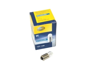 Žárovka H T2W 12V 2W BA9s - HELLA