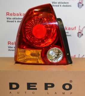 Levé zadní světlo HYUNDAI ACCENT 4D 03-05