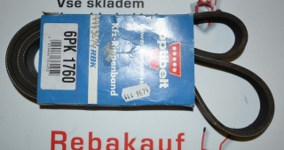Drážkový řemen ALFA - AUDI - FIAT - LANCIA - VW