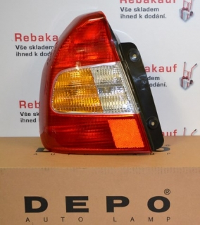 Levé zadní světlo HYUNDAI ACCENT 4D 00-03